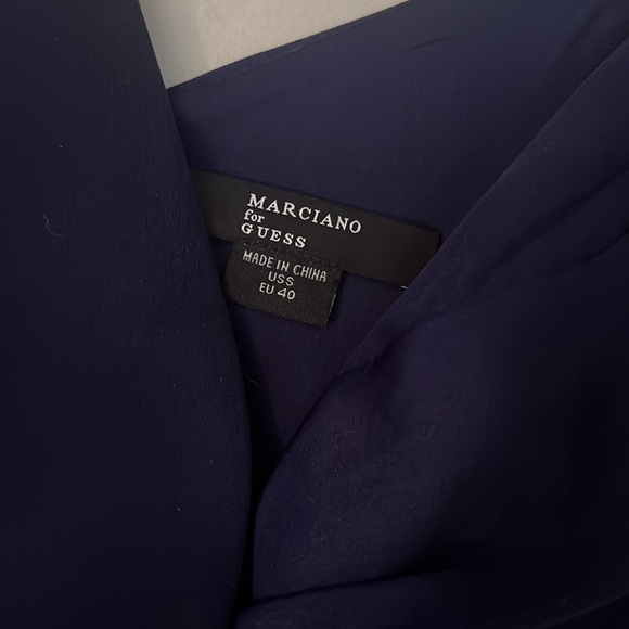 GUESS by Marciano elegant dark blue evening dress. Worn once. - Picture 6 of 7